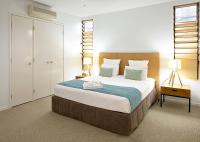 bedroom in resort hotel