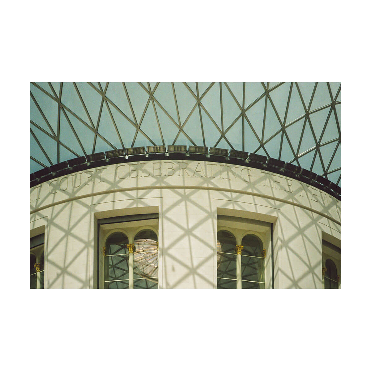 The British Museum photographed on film by Karen Weiler.