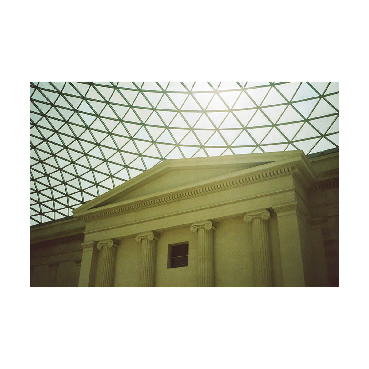 The British Museum photographed on film by Karen Weiler.