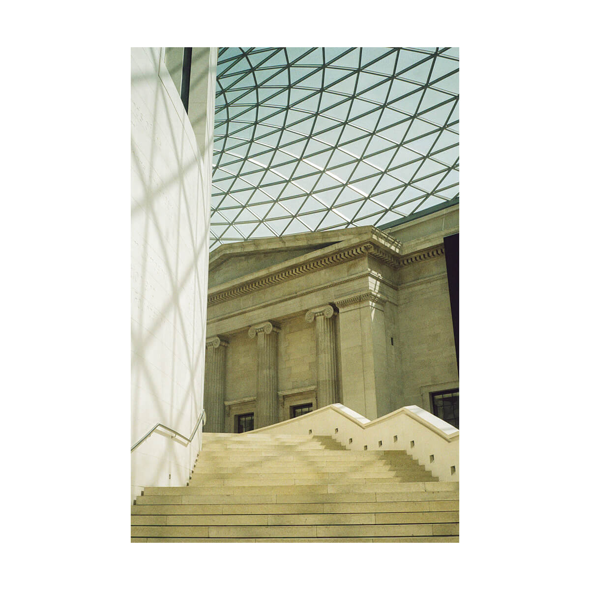 The British Museum photographed on film by Karen Weiler.