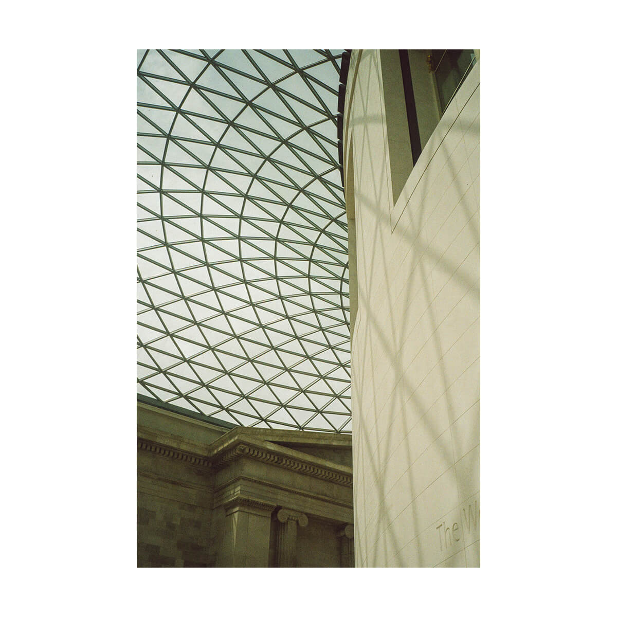 The British Museum photographed on film by Karen Weiler.