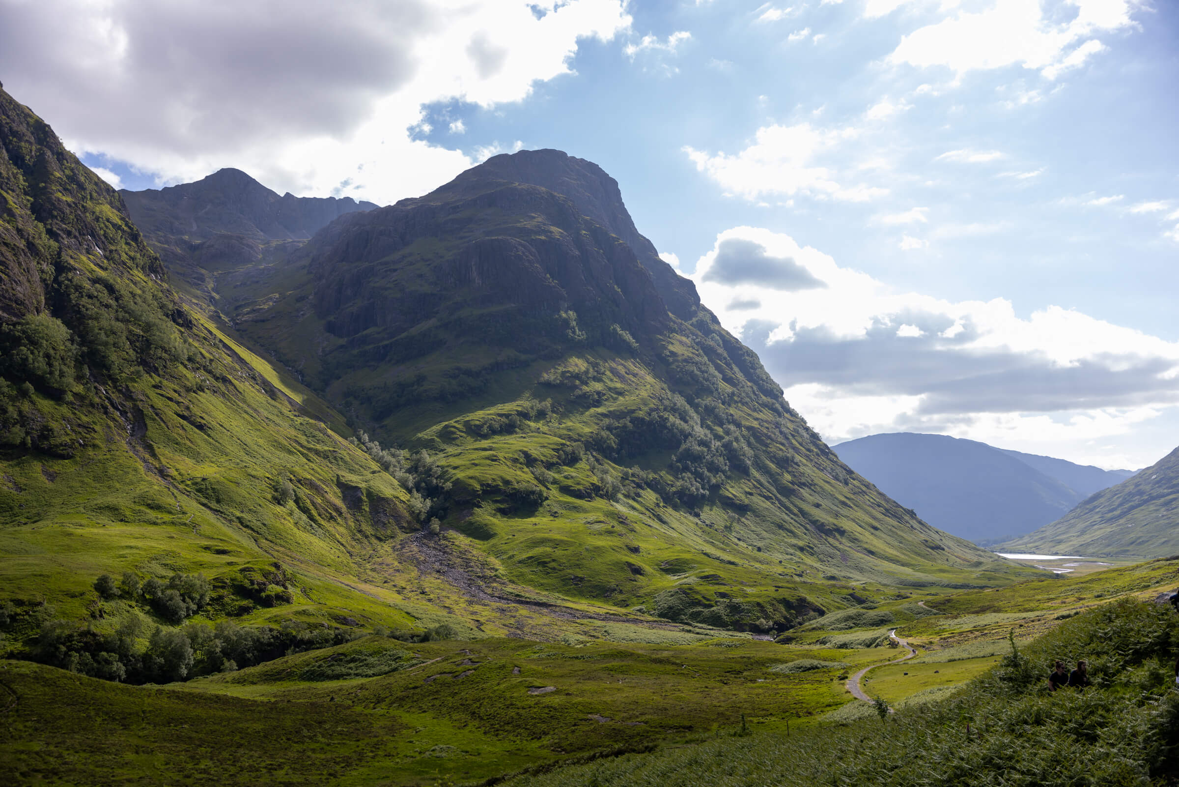 Glen Coe highlands photographed by Karen Weiler