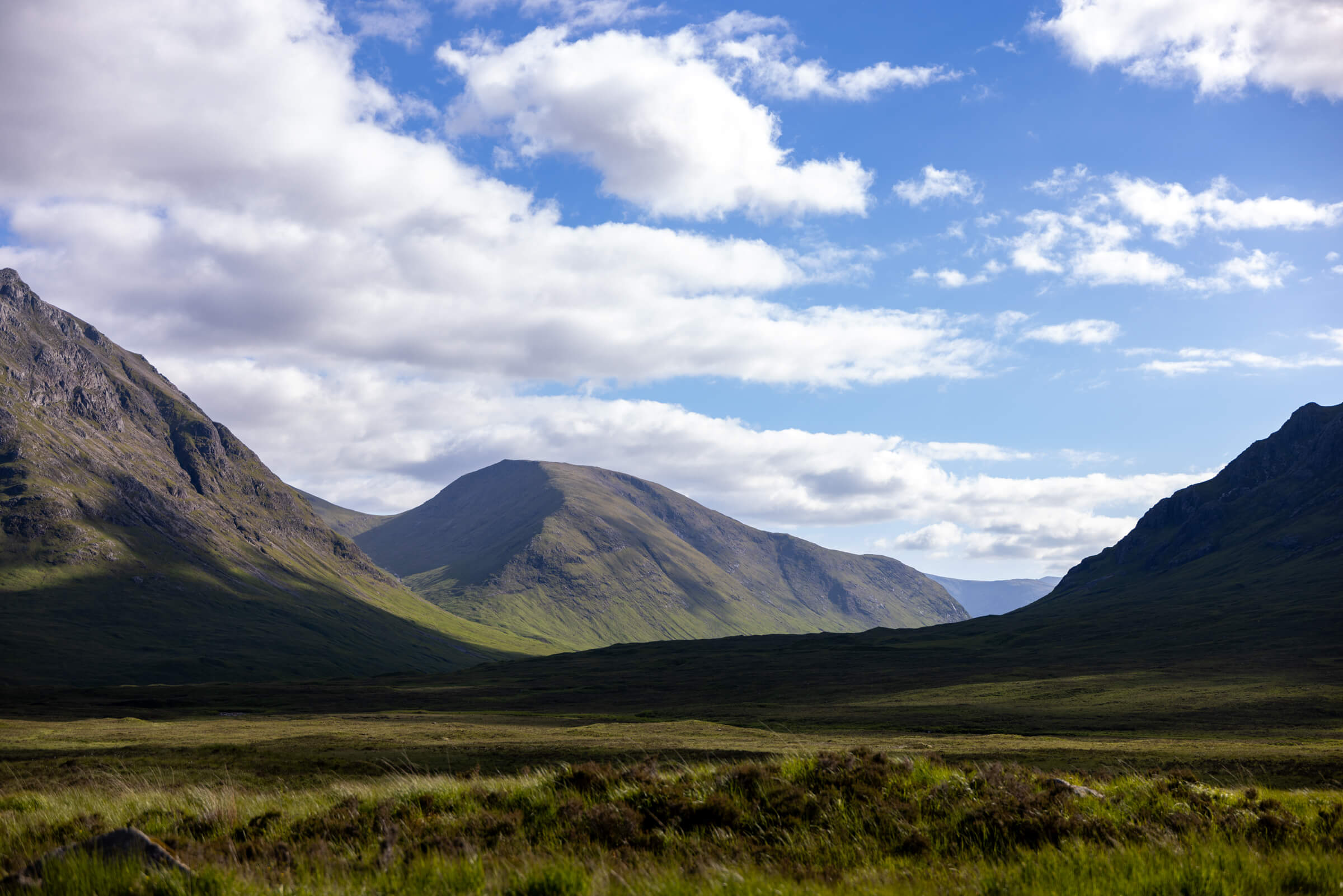 Glen Coe highlands photographed by Karen Weiler