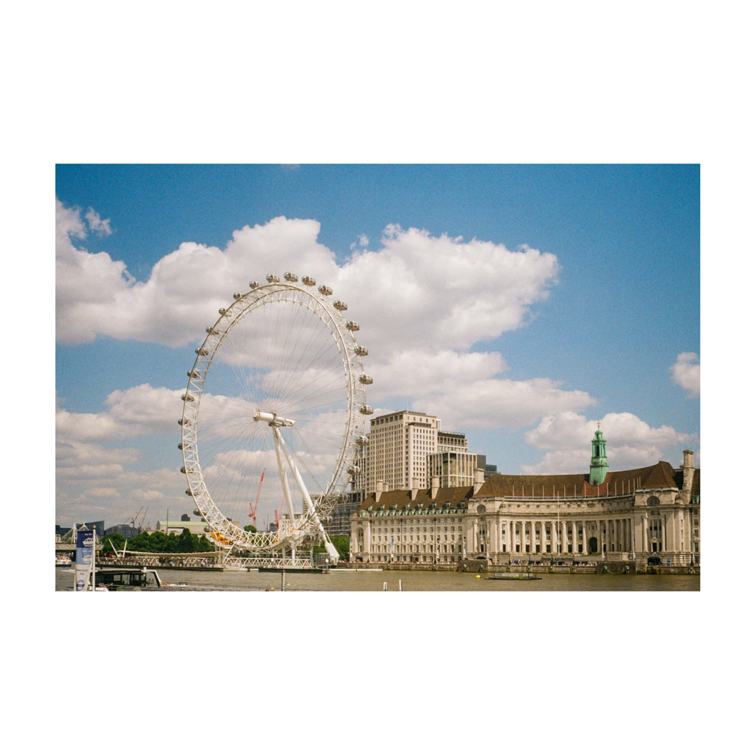 The Eye in London, UK photographed by Karen Weiler on film.