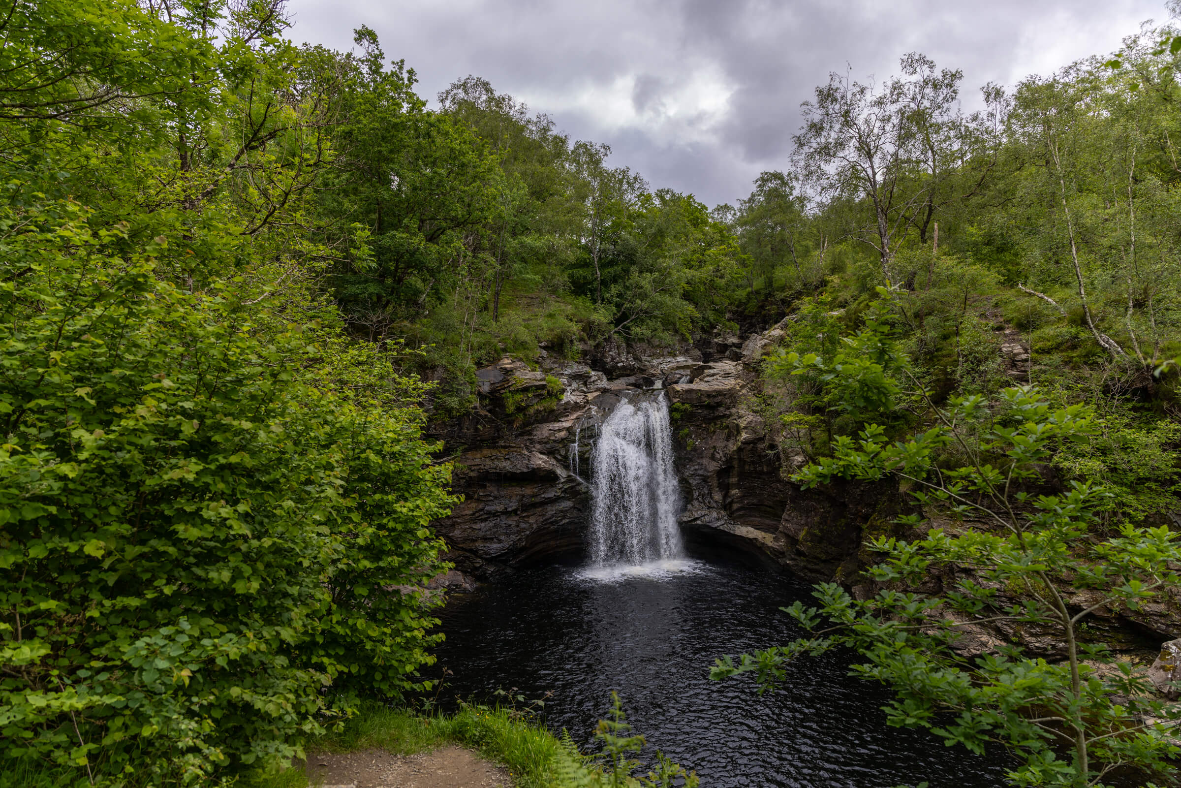 Falls of Falloch, Stirling, UK by Karen Weiler